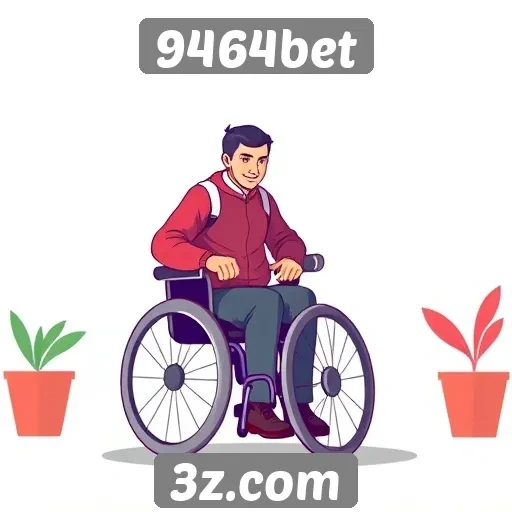 Acessibilidade e usabilidade do site 9464bet